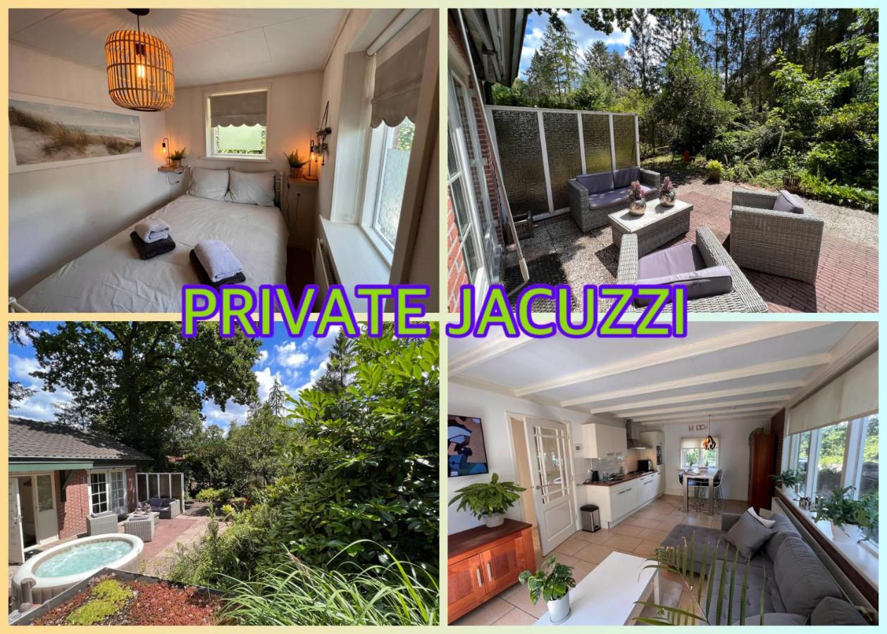 Апартаменти Free Standing Vacation House Garden, Private Jacuzzi, Veluwe Woods Вортуізен Екстер'єр фото